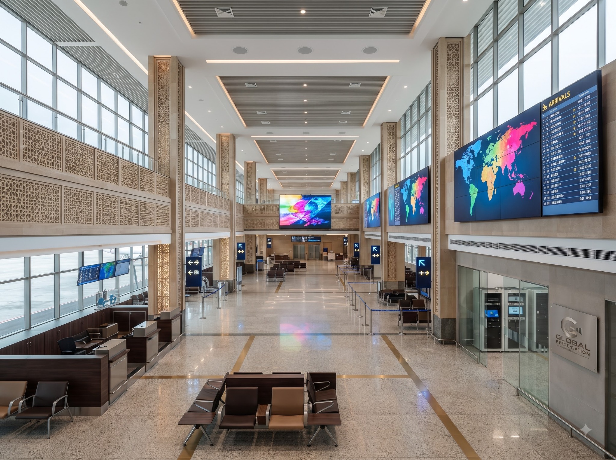 Airport project photograph